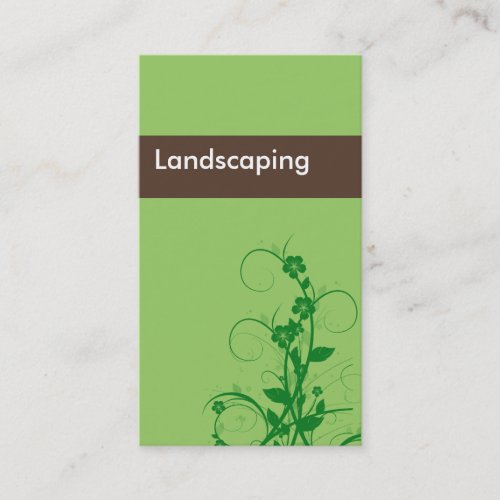 Landscaping Business Cards