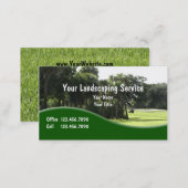 Landscaping Business Cards (Front/Back)