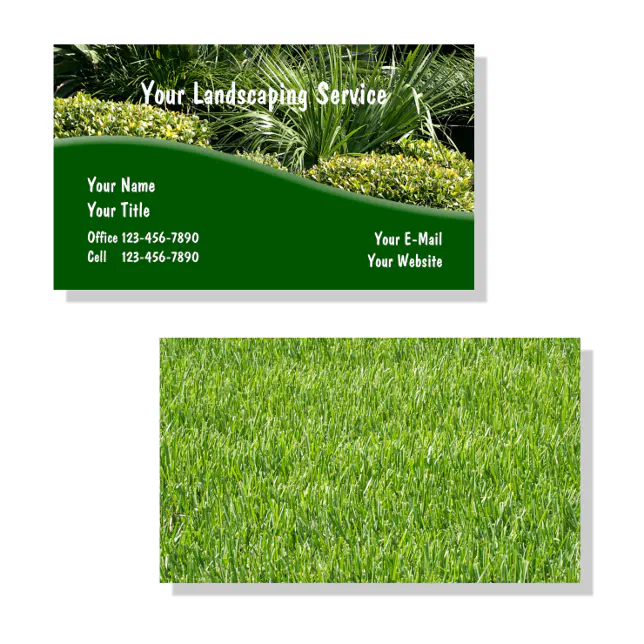 Landscaping Business Cards | Zazzle