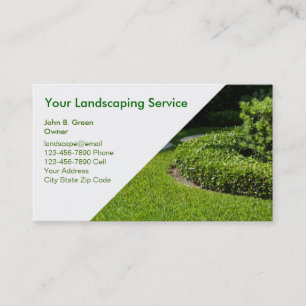 Landscaping Business Cards