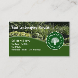 Landscaping Business Cards