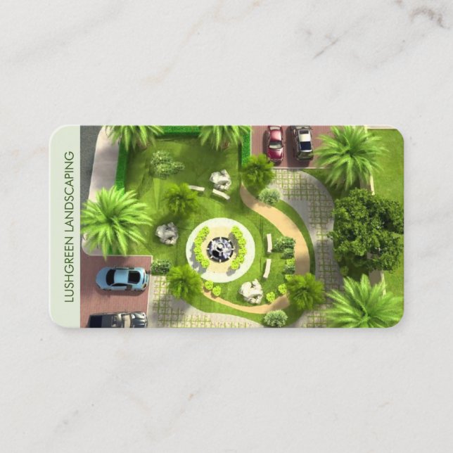 landscaping designer business card (Front)