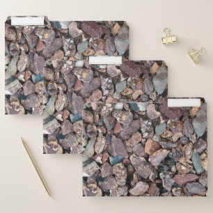 Landscaping Lava Rock Rubble and Stones File Folder