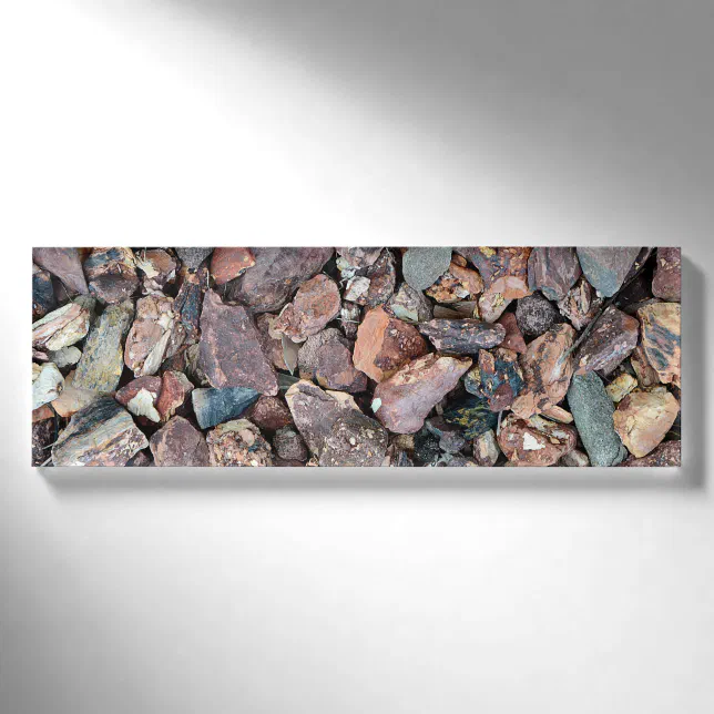 Landscaping Lava Rock Rubble and Stones Name Tag | Zazzle