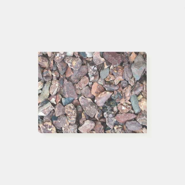 Landscaping Lava Rock Rubble and Stones Post-it Notes (Front)