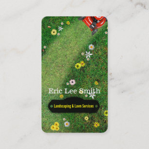 Landscaping/Lawn care/Gardener Business Card