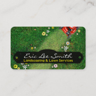 Landscaping/Lawn care/Gardener Business Card