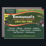 Landscaping Lawn Care Grass Cutting Car Magnet<br><div class="desc">Promote your landscaping/lawn care/grass cutting business with these cool big car/truck magnets. Drum up business by placing the magnets on your vehicle for all potential customers to see.</div>