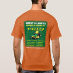 Landscaping Lawn Care Grass Cutting Template Dri T-shirt at Zazzle