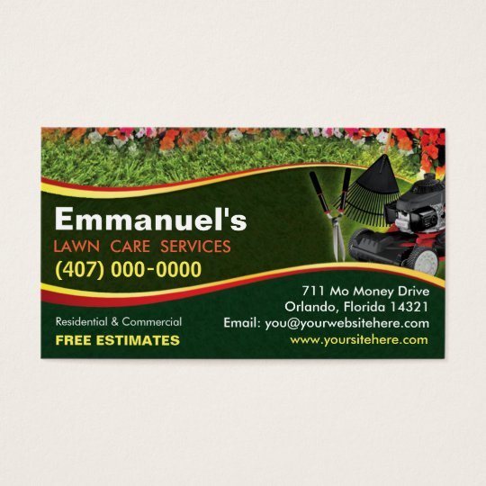 Landscaping Business Card Template