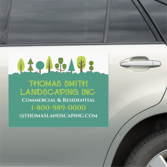 Landscaping Lawn Care Sign for your Work Truck  (In Situ)