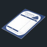 Landscaping Lawn Mowing Business Receipt Invoice Notepad<br><div class="desc">This custom printed receipt note pad or invoice form is perfect for your landscaping or lawn mowing business. It features a professional navy blue and white color scheme with an illustration of a commercial style ride-on lawn mower. Use the template fields to personalize this pad with your business name, address...</div>
