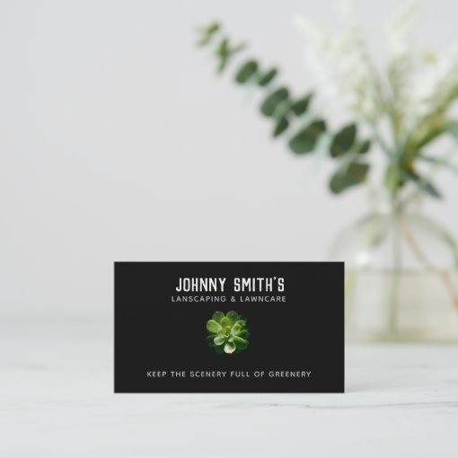 Landscaping & Lawncare Slogans Business Cards Zazzle
