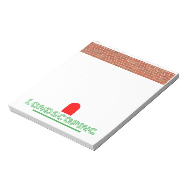 Landscaping Notepad (Rotated)
