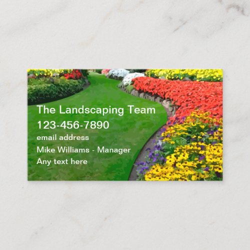 Landscaping Professional Business Cards