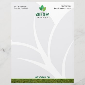 Landscaping Professional Letterhead by wrkdesigns at Zazzle