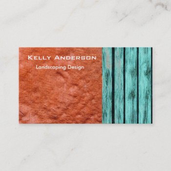 Landscaping Rustic Native American Business Cards by valeriegayle at Zazzle
