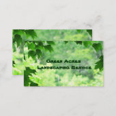 Landscaping Service Business Card (Front/Back)