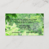Landscaping Service Business Card (Back)