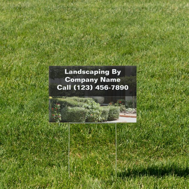 Landscaping Service Yard Signs (Insitu)