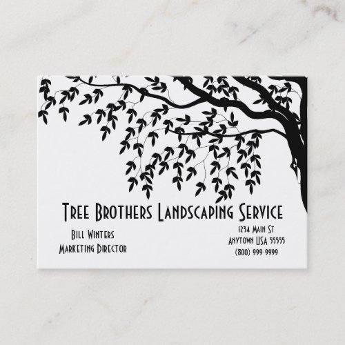 Landscaping Services Business Card