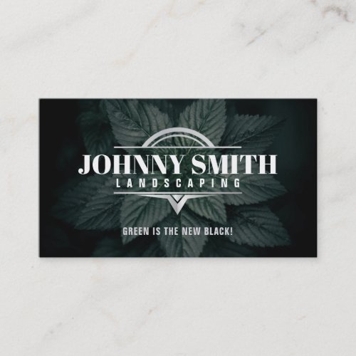 Landscaping Slogans Business Cards