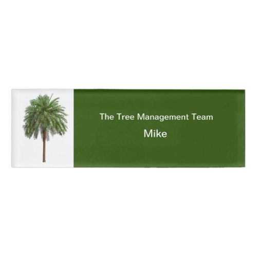 Landscaping Staff Tree Name ID Badges