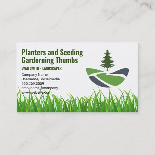 Landscaping | Topiary | Gardening Business Card