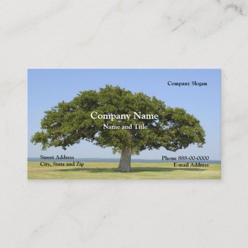 Landscaping Tree Trimmer Business Card