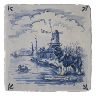 Landseer by the Dutch Harbor Trivet