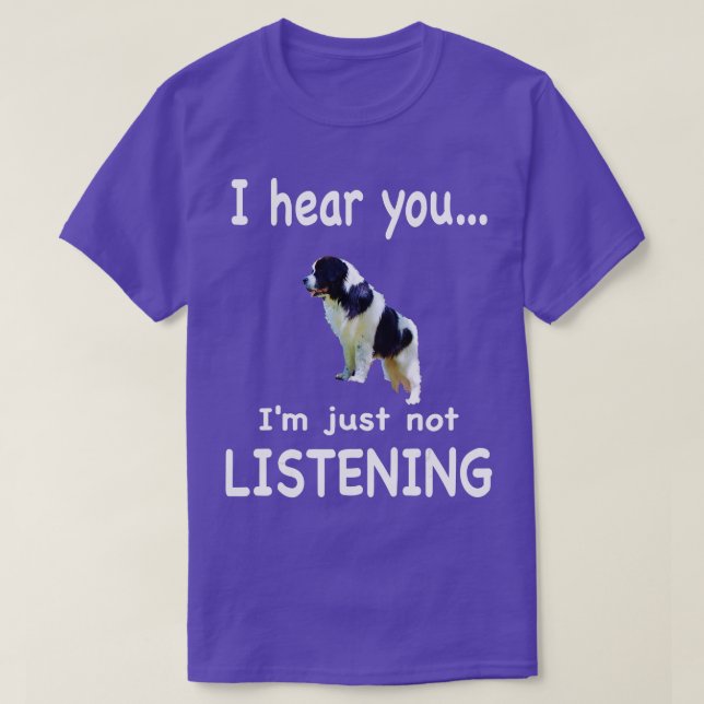 Landseer Dog  Landseer  T-Shirt (Design Front)