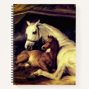 Landseer Horses Notebook