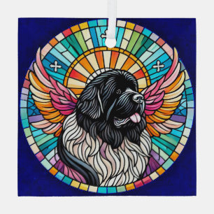 Landseer Newfoundland Suncatcher Memorial Ornament