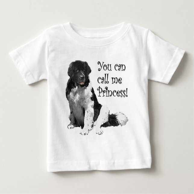 Landseer NewfoundlandPrincess Baby T-Shirt (Front)