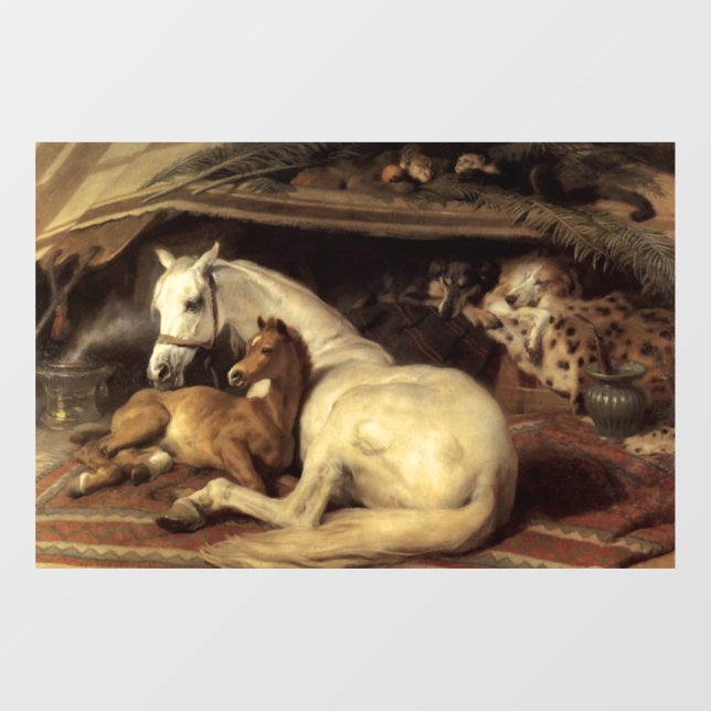 Landseer The Arab Tent Window Cling (Sheet)