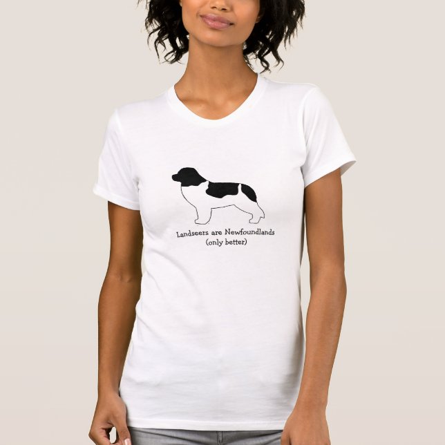 Landseers are Newfoundlands T-Shirt (Front)