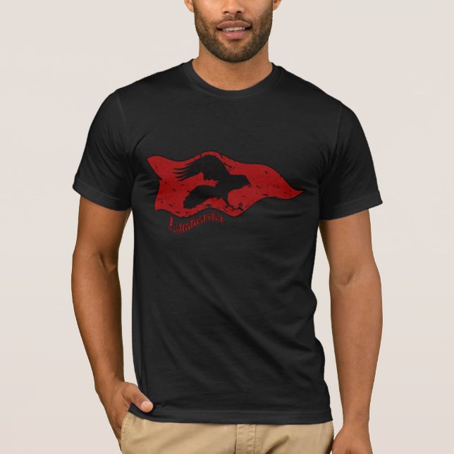 Landwaster Raven Banner T-shirt (Front)