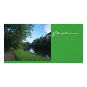 Landwehrkanal in Berlin, Germany Photo Card