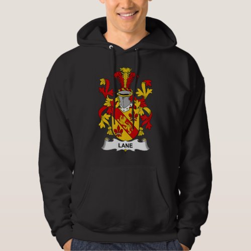Lane Coat of Arms  Family Crest  Hoodie