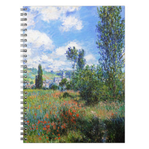 Lane in  Poppy Fields Saint-Martin Claude Monet Notebook