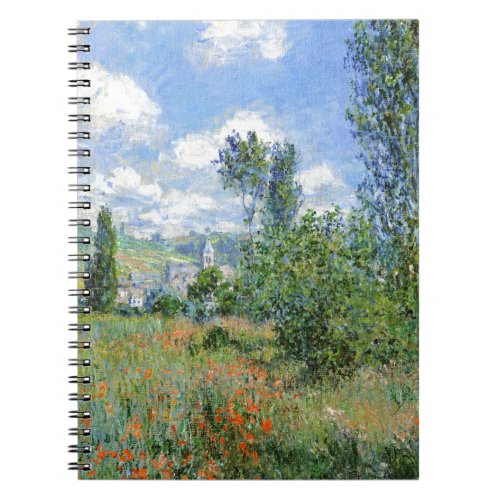 Lane in the Poppy Fields _ Claude Monet Notebook