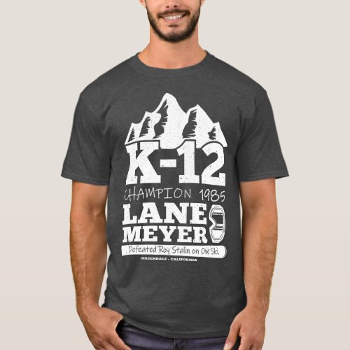 LANE MEYER K12 CHAMPION T SKI SPORT GIFT T_Shirt