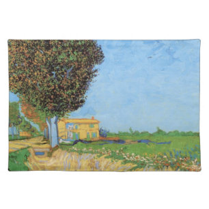 Lane Near Arles by Vincent van Gogh Cloth Placemat