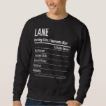 Lane Serving Size Nutrition Label Calories Sweatshirt