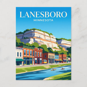 Lanesboro Minnesota Postcard