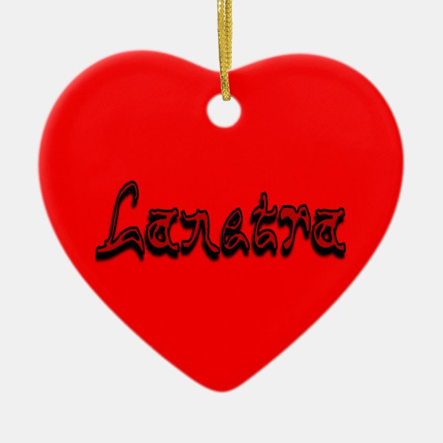 Lanetra Ornament (Front)