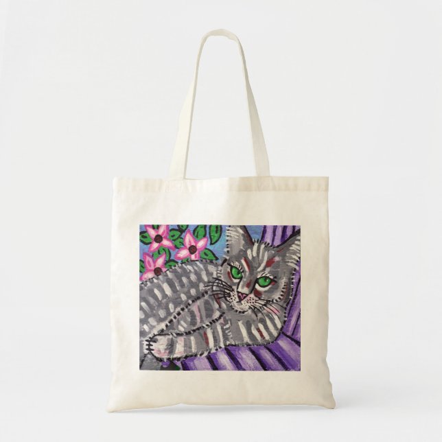 Laney Bug Kitty Tote Bag (Front)