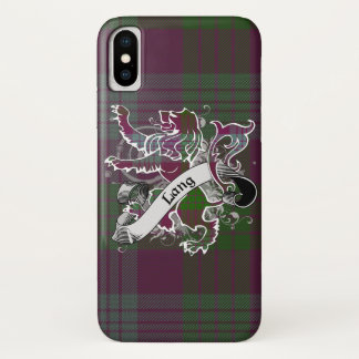 Lang Tartan Lion iPhone X Case