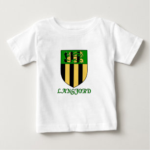 Langford Family Shield Baby T-Shirt