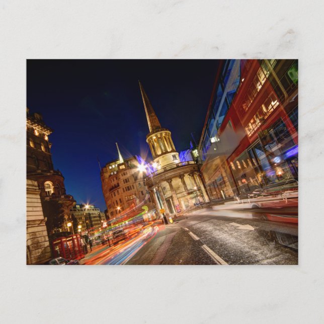 Langham Place, London Postcard (Front)